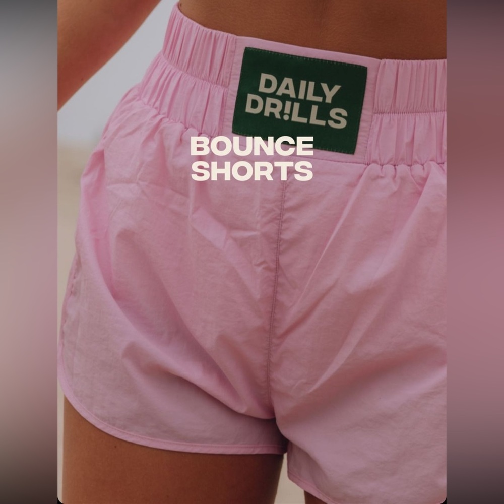 Daily Drills Bounce Shorts Blush Size S